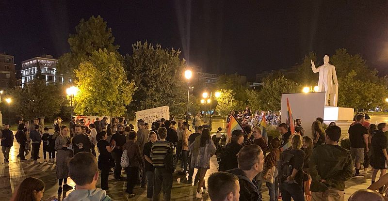 Συγκεντρώσεις και πορεία αλληλεγγύης στις εξεγερμένες στο Ιράν, Θεσσαλονίκη 27/9 – ΦΩΤΟΓΡΑΦΙΕΣ/ΒΙΝΤΕΟ