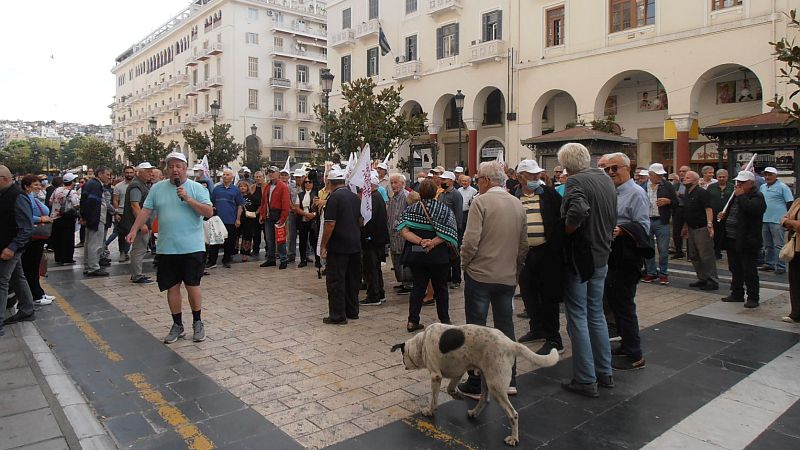 Φτάνει πια η εξαθλίωση των συνταξιούχων, κινητοποιήσεις των συνταξιούχων στη Θεσσαλονίκη στις 29/9
